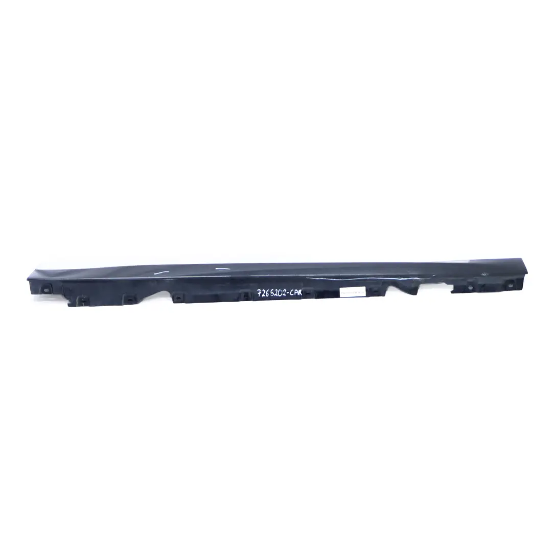Side Skirt M Sport Sill Cover Panel Right O/S Carbon Black - 416 to BMW F12 F13 with Part number 7265202 BMW F12 F13 Side Skirt M Sport Sill Cover Panel Right O/S Carbon Black - 416 - SKU 7265202-CAR - Part number 7265202