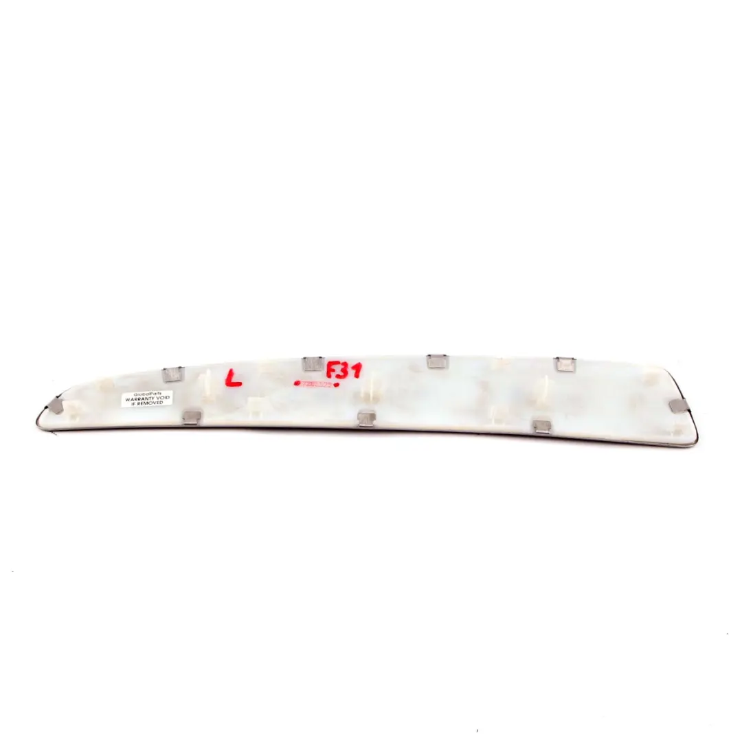 BMW 3 F31 LCI Touring Foam Insert Trim Panel Trunk Floor Boot Left N/S - SKU 7265575 - Part number 7265575