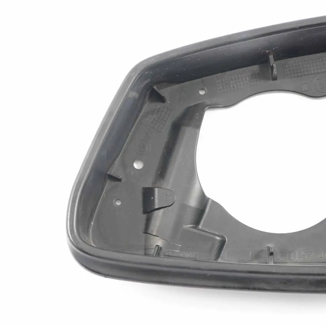  Wing Mirror Ring BMW F10 F11 Supporting Left N/S Outside Black - SKU 7266027 - Part number 7266027