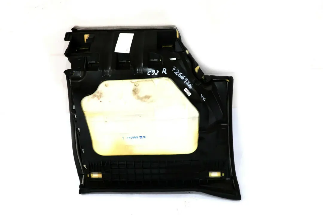 BMW E92 Riferimento Sedile Pelle Posteriore Destra Antracite - SKU 7266126 - Numero di parte 7266126