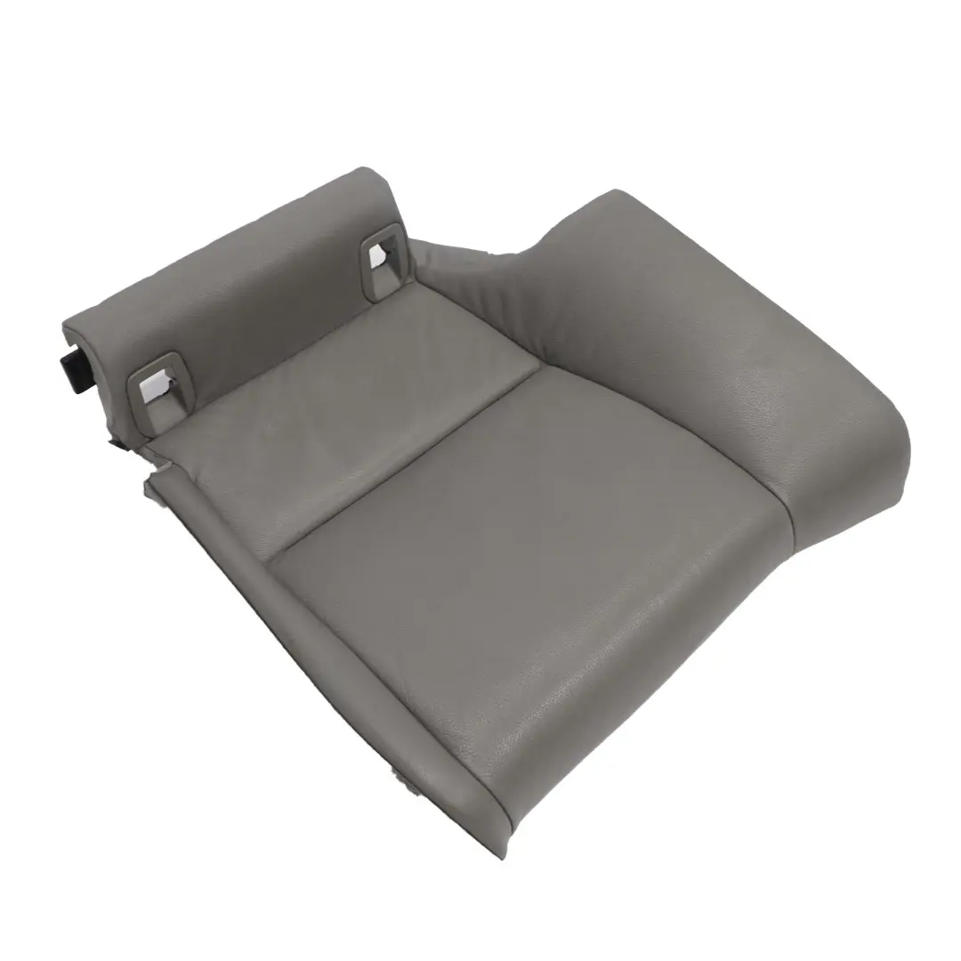 Left Seat N/S Cover Couch Bench Grey Leather Dakota to BMW 3 E92 Coupe Rear with Part number 7266127 BMW 3 E92 Coupe Rear Left Seat N/S Cover Couch Bench Grey Leather Dakota - SKU 7266127-2 - Part number 7266127