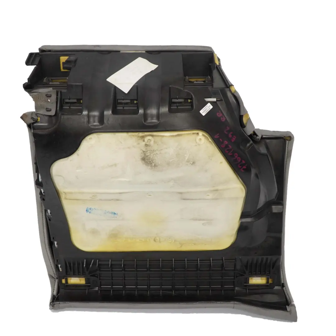 Asiento Trasero Derecho Funda Banco Gris Cuero para BMW E92 Coupe con número de pieza 7266128 BMW E92 Coupe Asiento Trasero Derecho Funda Banco Gris Cuero - SKU 7266128-1 - Número de pieza 7266128