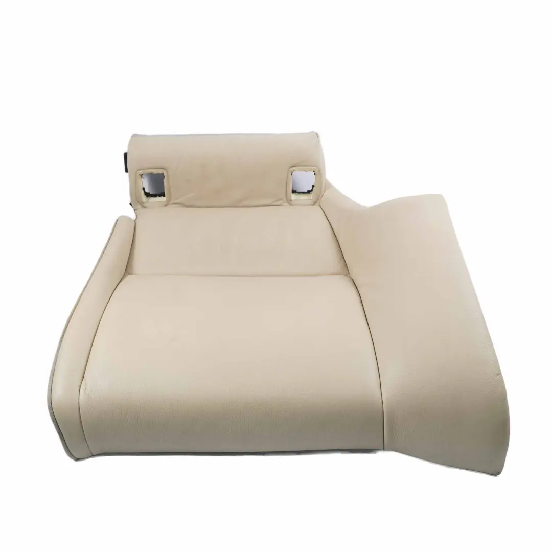 Bench Left N/S Couch Cover Cream Beige Leather Dakota to BMW E92 Rear Seat with Part number 7266129 BMW E92 Rear Seat Bench Left N/S Couch Cover Cream Beige Leather Dakota - SKU 7266129-1 - Part number 7266129