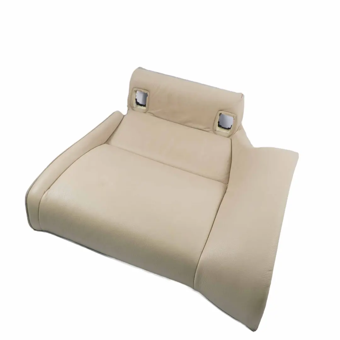 Asiento Trasero Banco Izquierdo Funda Crema Beige Cuero Dakota para BMW E92 con número de pieza 7266129 BMW E92 Asiento Trasero Banco Izquierdo Funda Crema Beige Cuero Dakota - SKU 7266129-1 - Número de pieza 7266129