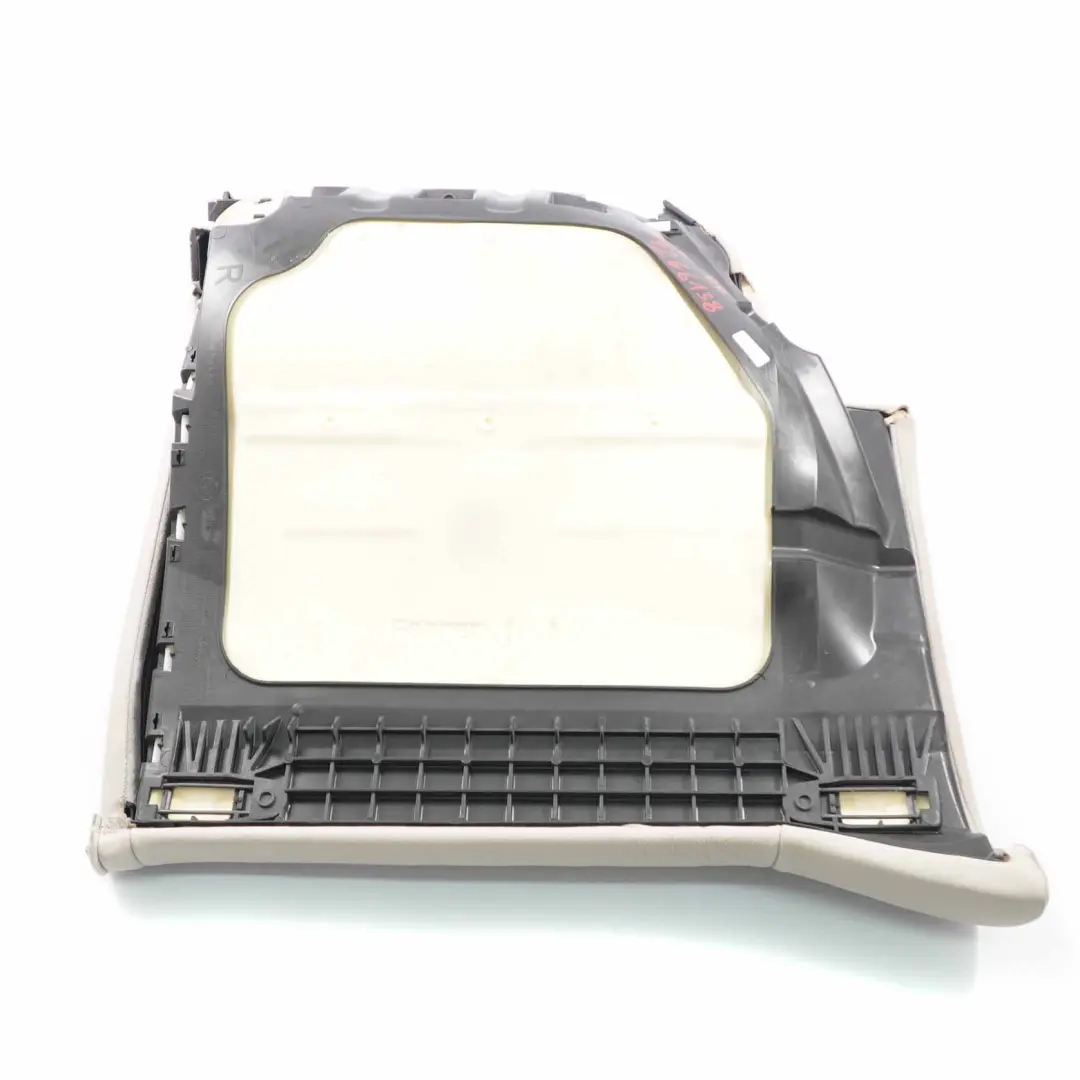 Housse de siège Arriere Droite Cuir Oyster pour BMW E92 Coupe à propos du numéro de pièce 7266138 BMW E92 Coupe Housse de siège Arriere Droite Cuir Oyster - SKU 7266138 - Numéro de pièce 7266138