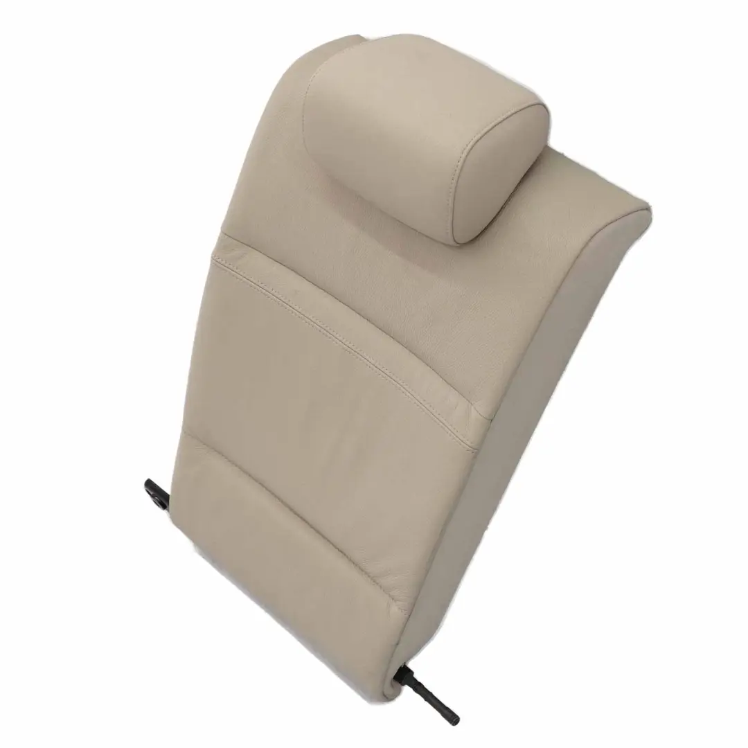 BMW E92 LCI Sitzrückenlehne Abdeckung hinten rechts Rückenlehne Leder Oyster - SKU 7266144 - Teilenummer 7266144