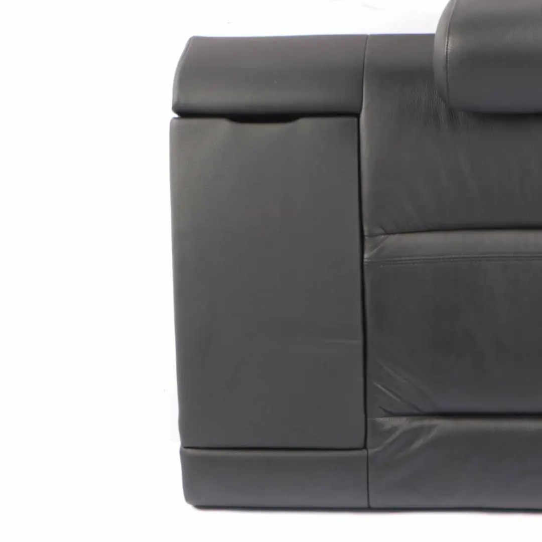 Backrest Rear Left Seat N/S Cover Black Leather Armrest Cup Holder to BMW E92 with Part number 7266145 BMW E92 Backrest Rear Left Seat N/S Cover Black Leather Armrest Cup Holder - SKU 7266145-2 - Part number 7266145