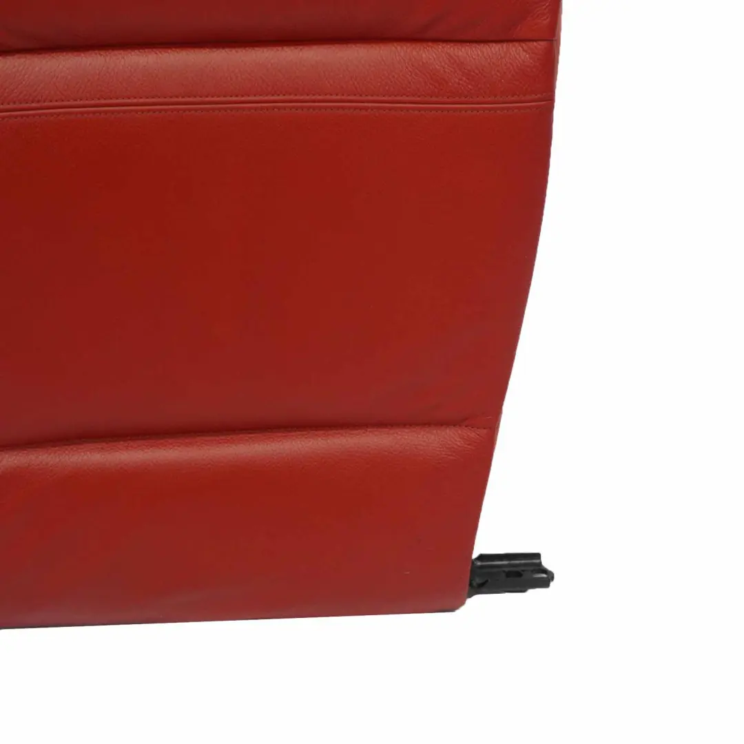 Backrest BMW E92 Coupe Red Leather Dakota Left N/S Seat Cover Armrest to Rear with Part number 7266148 Rear Backrest BMW E92 Coupe Red Leather Dakota Left N/S Seat Cover Armrest - SKU 7266148-1 - Part number 7266148