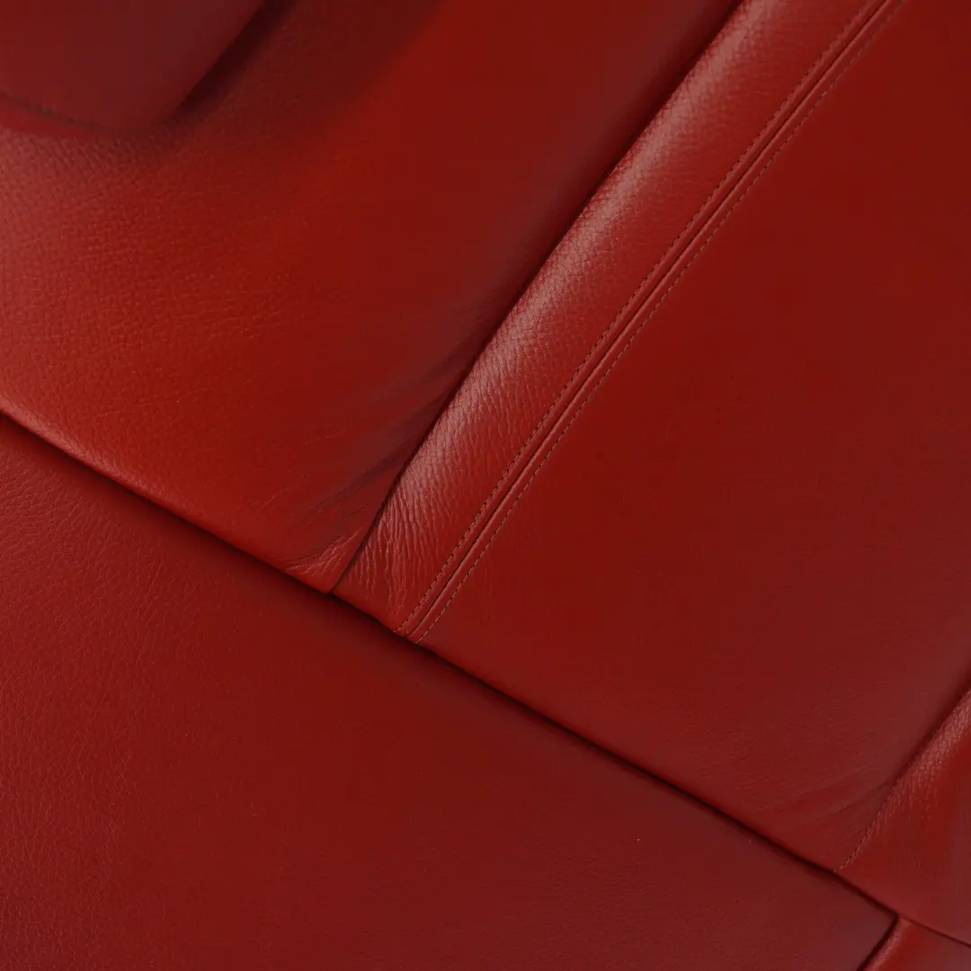 Backrest BMW E92 Coupe Red Leather Dakota Left N/S Seat Cover Armrest to Rear with Part number 7266148 Rear Backrest BMW E92 Coupe Red Leather Dakota Left N/S Seat Cover Armrest - SKU 7266148-1 - Part number 7266148