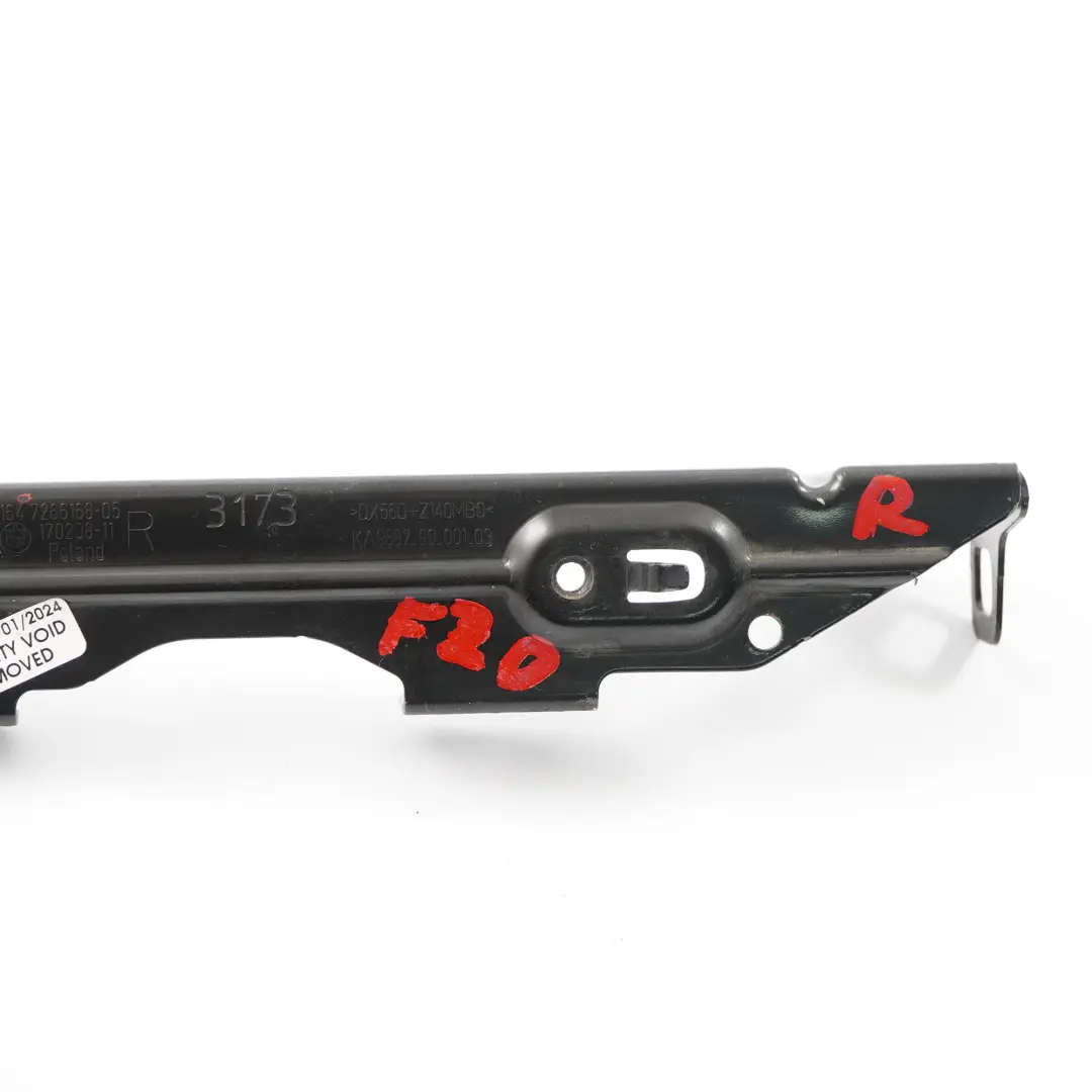 N47N N13 Supporto radiatore supplementare stafa superiore destra per BMW F20 F30 F31 con numero di parte 7266168 BMW F20 F30 F31 N47N N13 Supporto radiatore supplementare stafa superiore destra - SKU 7266168 - Numero di parte 7266168