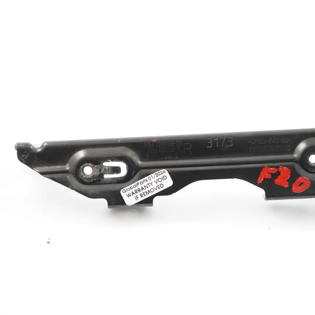 N47N N13 Soporte Refrigerador Suplementario Superior Derecho para BMW F20 F30 F31 con número de pieza 7266168 BMW F20 F30 F31 N47N N13 Soporte Refrigerador Suplementario Superior Derecho - SKU 7266168 - Número de pieza 7266168