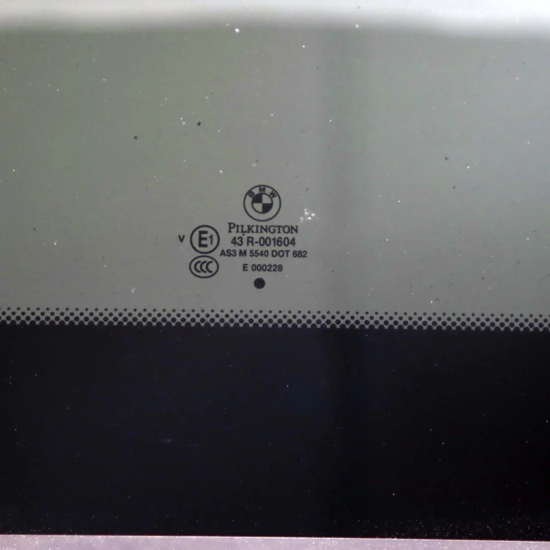  Techo solar cristal BMW F30 F80 M3 Corredera Elevación Cubierta Ventana - SKU 7266209 - Número de pieza 7266209