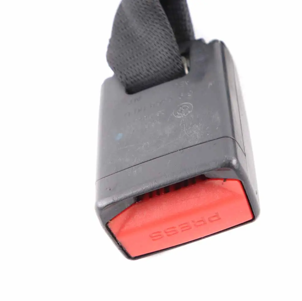Right O/S Middle Seat Lower Belt Strap Buckle to BMW F20 F30 Rear with Part number 7266351 BMW F20 F30 Rear Right O/S Middle Seat Lower Belt Strap Buckle - SKU 7266351 - Part number 7266351