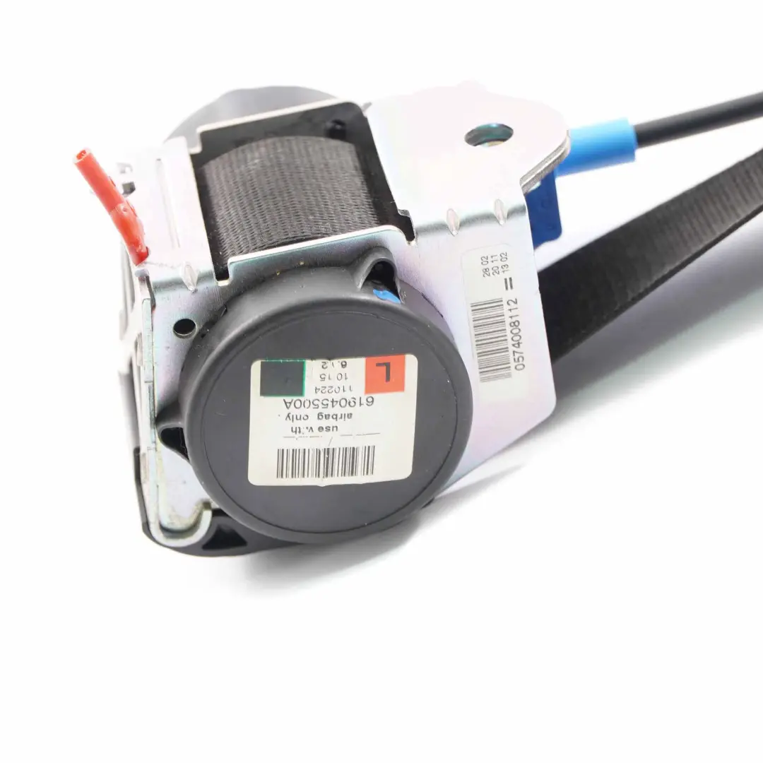 BMW E93 Cabrio Seat Belt Upper Seatbelt Front Left N/S Safety Belt Black - SKU 7266445 - Part number 7266445