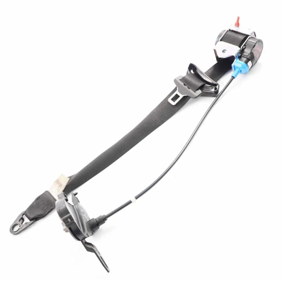 BMW E93 Cabrio Cintura sicurezza superiore anteriore sinistra Nero - SKU 7266445 - Numero di parte 7266445