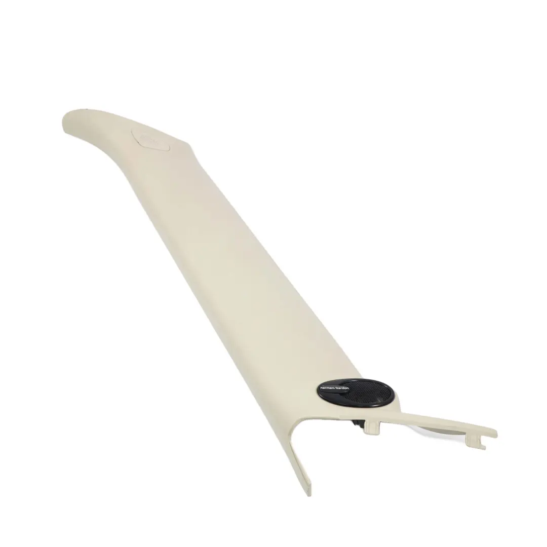 Harman/Kardon Cover A-Pillar Front Left N/S Light Beige 2751793 to MINI R55 R56 LCI with Part number 7266469 MINI R55 R56 LCI Harman/Kardon Cover A-Pillar Front Left N/S Light Beige 2751793 - SKU 7266469 - Part number 7266469