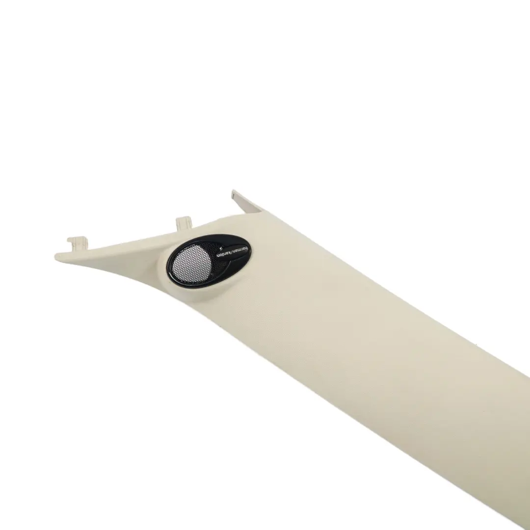 Harman/Kardon Cover A-Pillar Front Left N/S Light Beige 2751793 to MINI R55 R56 LCI with Part number 7266469 MINI R55 R56 LCI Harman/Kardon Cover A-Pillar Front Left N/S Light Beige 2751793 - SKU 7266469 - Part number 7266469