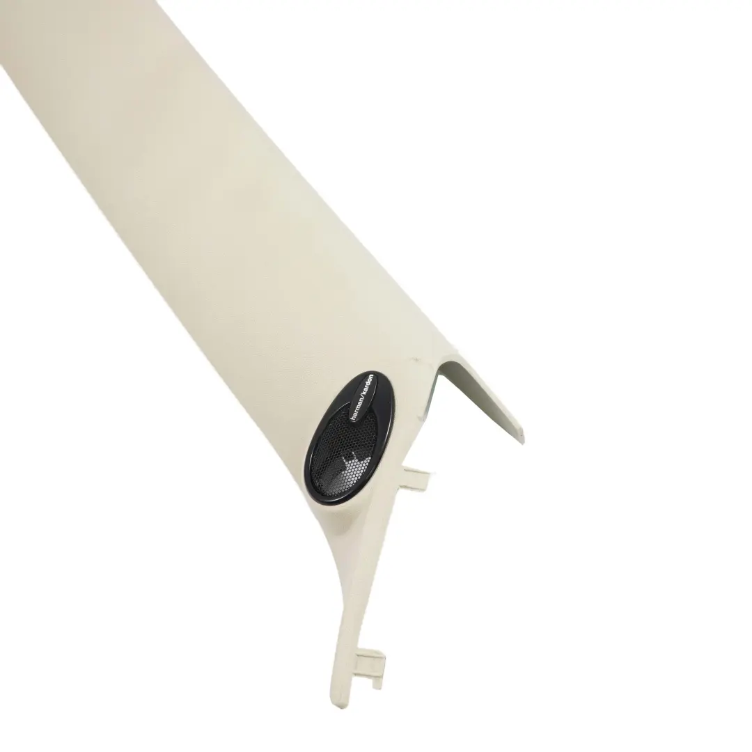 Harman/Kardon Pilastro Anteriore Destro Beige Chiaro 2751794 per Mini R56 LCI con numero di parte 7266470 Mini R56 LCI Harman/Kardon Pilastro Anteriore Destro Beige Chiaro 2751794 - SKU 7266470 - Numero di parte 7266470