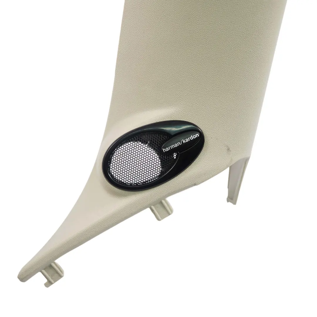 Harman/Kardon Cubierta Pilar Delantero Derecho Beige Claro 2751794 para MINI R56 LCI con número de pieza 7266470 MINI R56 LCI Harman/Kardon Cubierta Pilar Delantero Derecho Beige Claro 2751794 - SKU 7266470 - Número de pieza 7266470