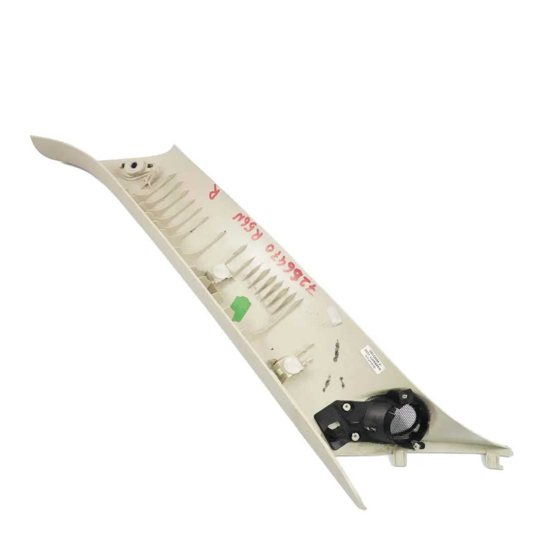 Harman/Kardon Pilastro Anteriore Destro Beige Chiaro 2751794 per Mini R56 LCI con numero di parte 7266470 Mini R56 LCI Harman/Kardon Pilastro Anteriore Destro Beige Chiaro 2751794 - SKU 7266470 - Numero di parte 7266470