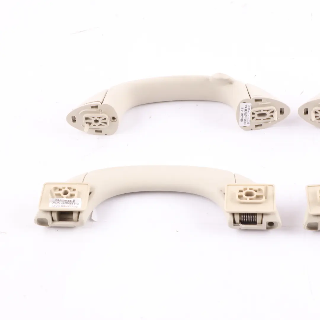 Juego de asideros techo Headlining Light Beige para Mini Cooper R55 R56 LCI R60 R61 con número de pieza 7266530 Mini Cooper R55 R56 LCI R60 R61 Juego de asideros techo Headlining Light Beige - SKU 7266530-2 - Número de pieza 7266530