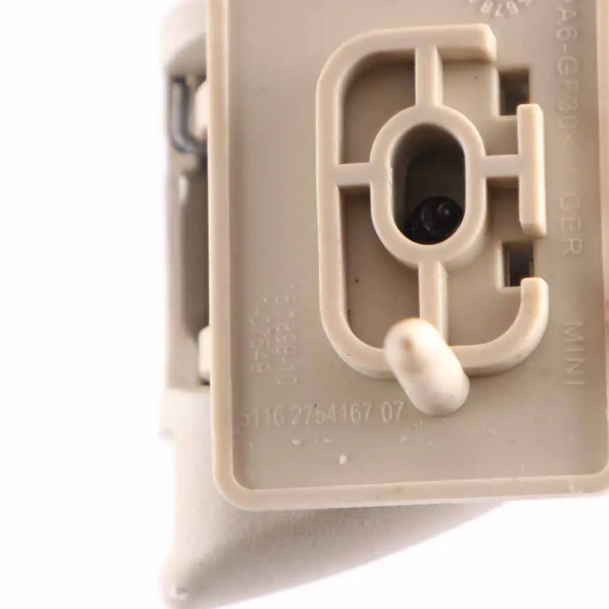 Juego de asideros techo Headlining Light Beige para Mini Cooper R55 R56 LCI R60 R61 con número de pieza 7266530 Mini Cooper R55 R56 LCI R60 R61 Juego de asideros techo Headlining Light Beige - SKU 7266530-2 - Número de pieza 7266530