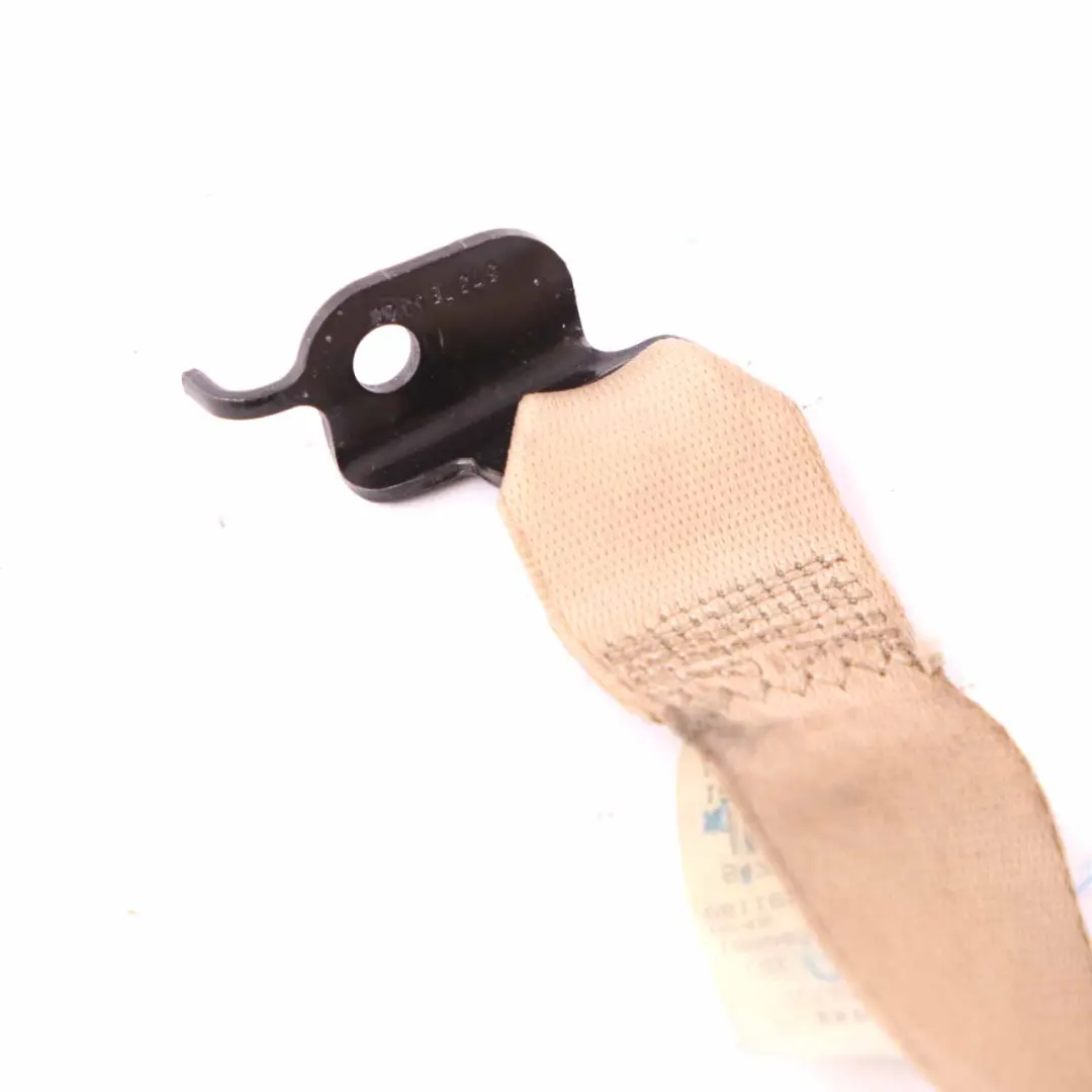 Seat Belt BMW X3 F25 X4 F26 Rear Right O/S Upper Safety Belt Beige - SKU 7266551 - Part number 7266551