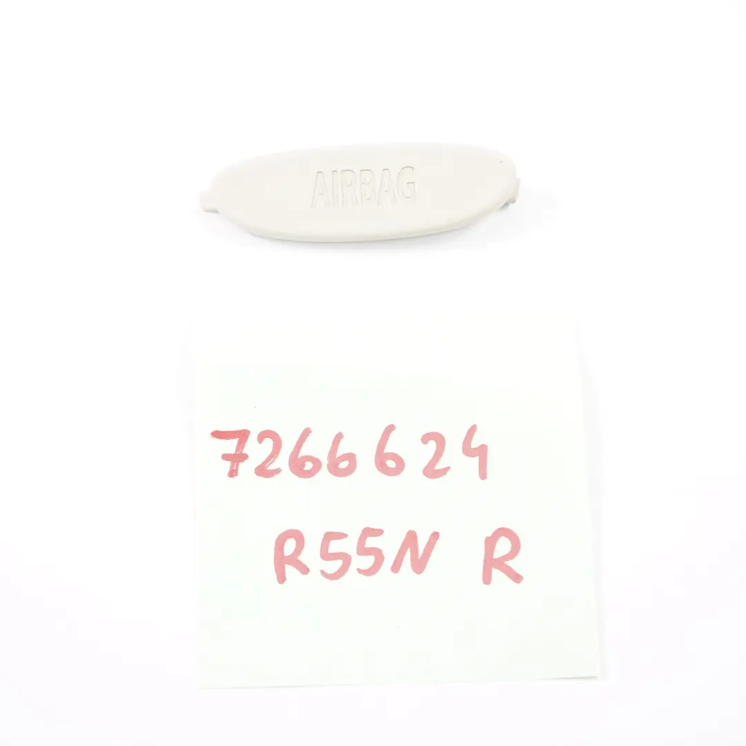 MINI R55 R56 LCI Abdeckkappe Airbag B-Säule Rechts Hell Beige - SKU 7266624 - Teilenummer 7266624