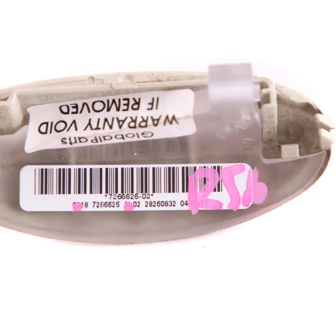  Abdeckkappe Airbag Mini R55 R56 LCI B Säule Trim Links N/S Hell Beige - SKU 7266625 - Teilenummer 7266625