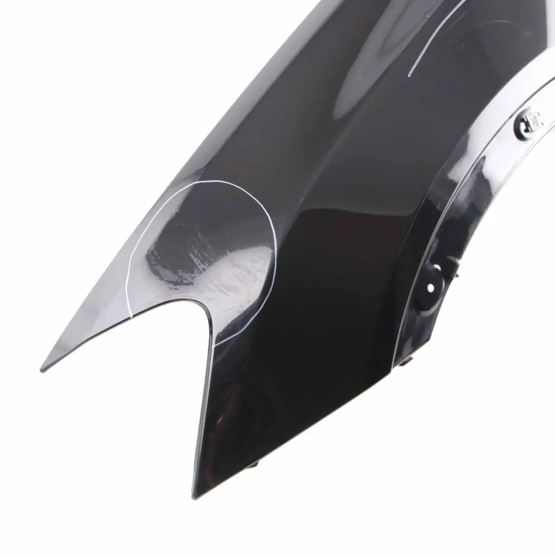 Side Panel Wing Fender Front Left N/S Schwarz 2 Black - 668 to BMW X3 F25 with Part number 7267323 BMW X3 F25 Side Panel Wing Fender Front Left N/S Schwarz 2 Black - 668 - SKU 7267323-SCH - Part number 7267323