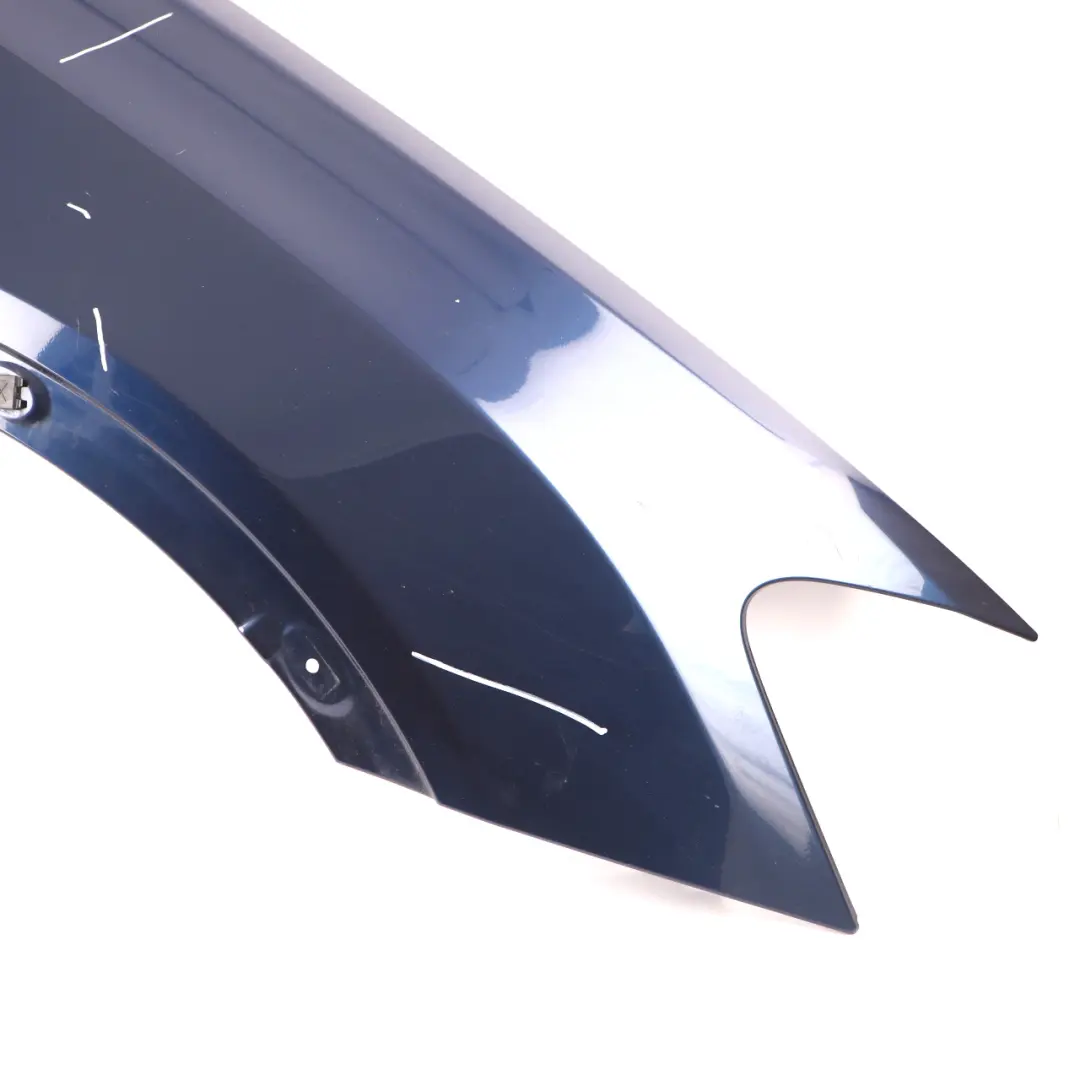 Side Panel Wing Fender Front Right O/S Tiefseeblau Blue Metallic A76 to BMW X3 F25 with Part number 7267324 BMW X3 F25 Side Panel Wing Fender Front Right O/S Tiefseeblau Blue Metallic A76 - SKU 7267324-DSB - Part number 7267324
