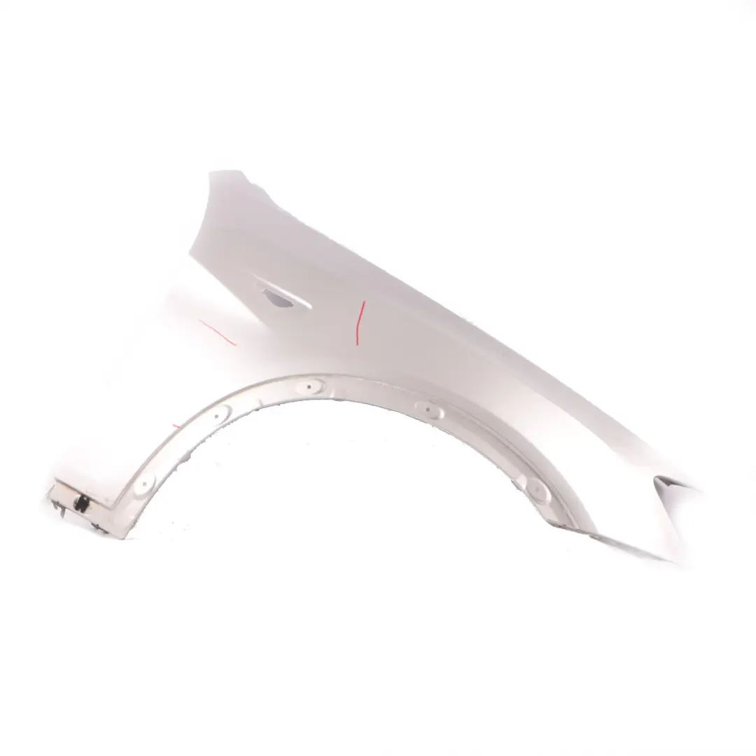 BMW X3 F25 Side Panel Wing Fender Front Right O/S Mineral Silver Metallic - A14 - SKU 7267324-MS - Part number 7267323