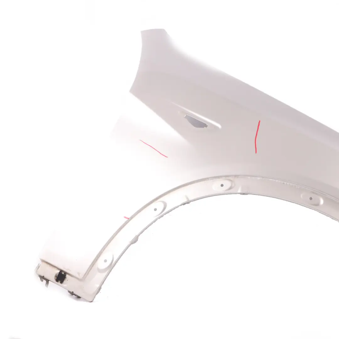 Side Panel Wing Fender Front Right O/S Mineral Silver Metallic - A14 to BMW X3 F25 with Part number 7267323 BMW X3 F25 Side Panel Wing Fender Front Right O/S Mineral Silver Metallic - A14 - SKU 7267324-MS - Part number 7267323