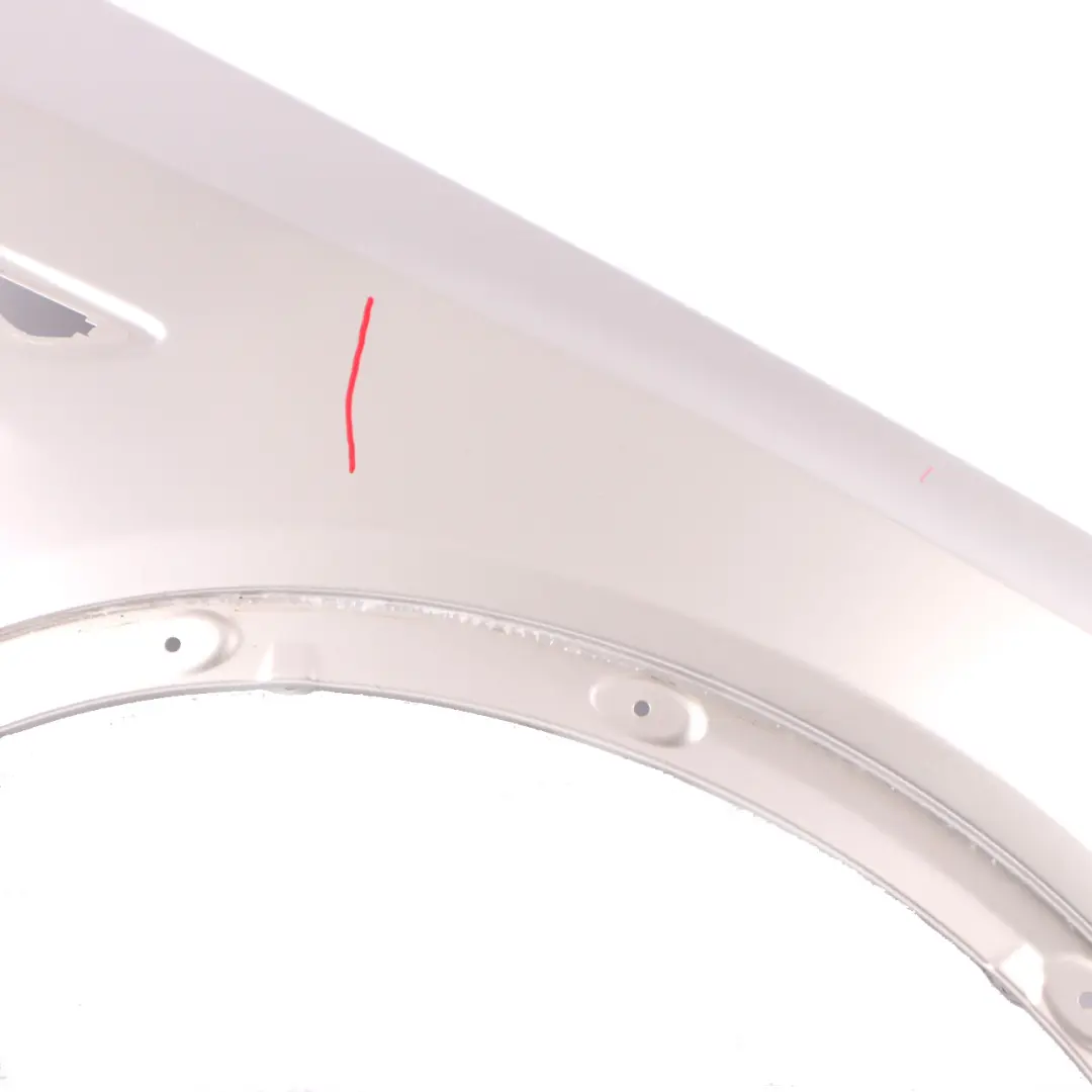 Side Panel Wing Fender Front Right O/S Mineral Silver Metallic - A14 to BMW X3 F25 with Part number 7267323 BMW X3 F25 Side Panel Wing Fender Front Right O/S Mineral Silver Metallic - A14 - SKU 7267324-MS - Part number 7267323