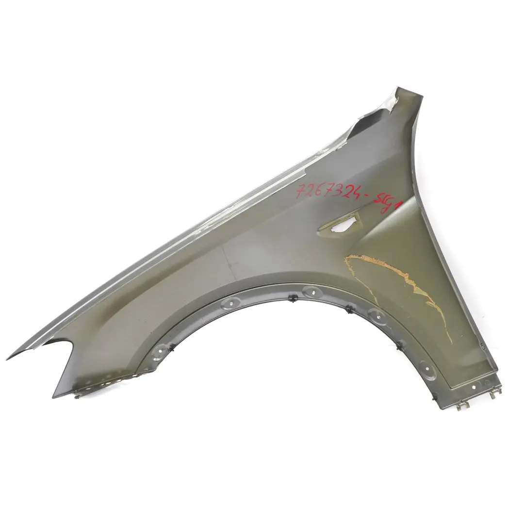 BMW X3 F25 Side Panel Wing Fender Front Right O/S Space Grey Metallic - A52 - SKU 7267324-SCG1 - Part number 7267323
