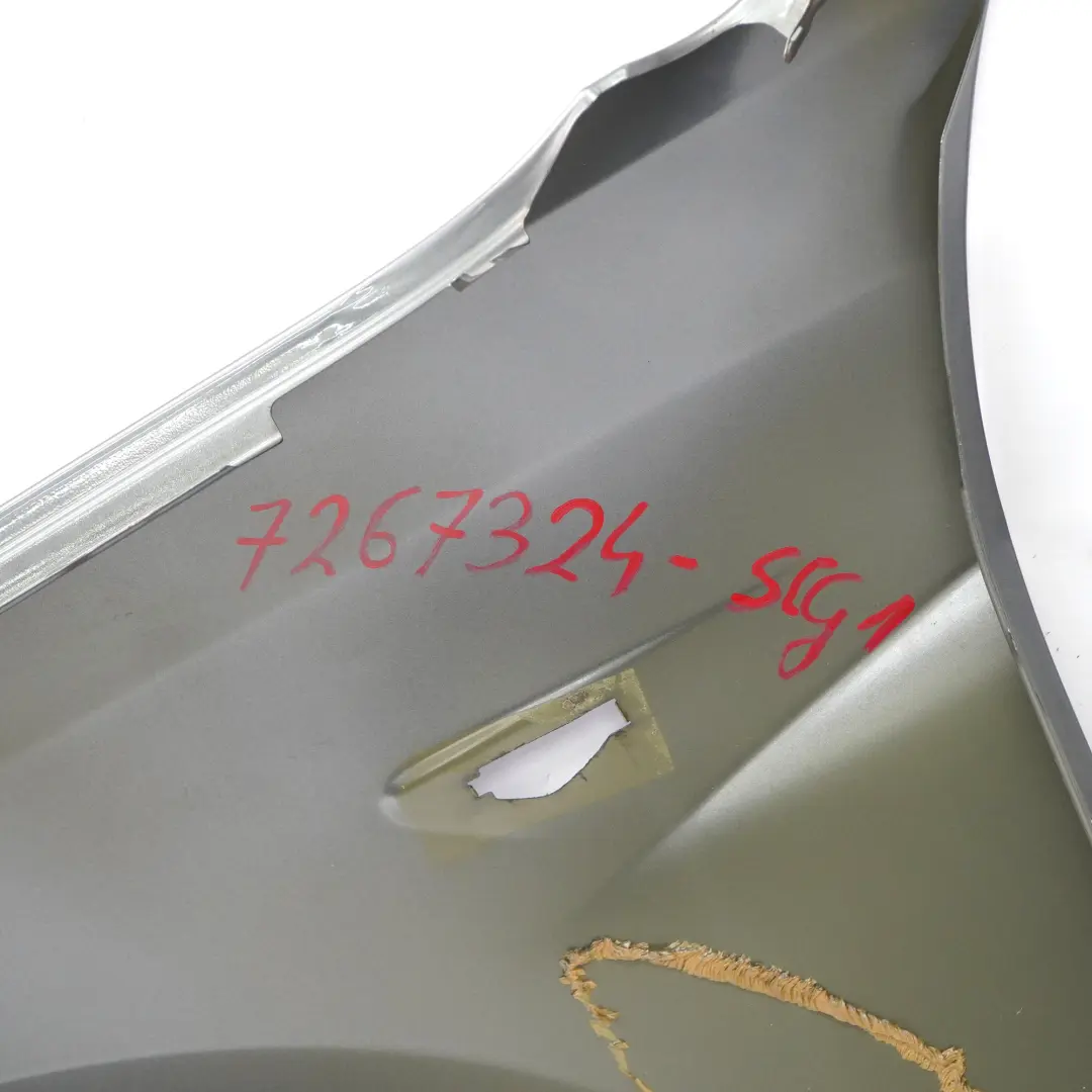 BMW X3 F25 Side Panel Wing Fender Front Right O/S Space Grey Metallic - A52 - SKU 7267324-SCG1 - Part number 7267323