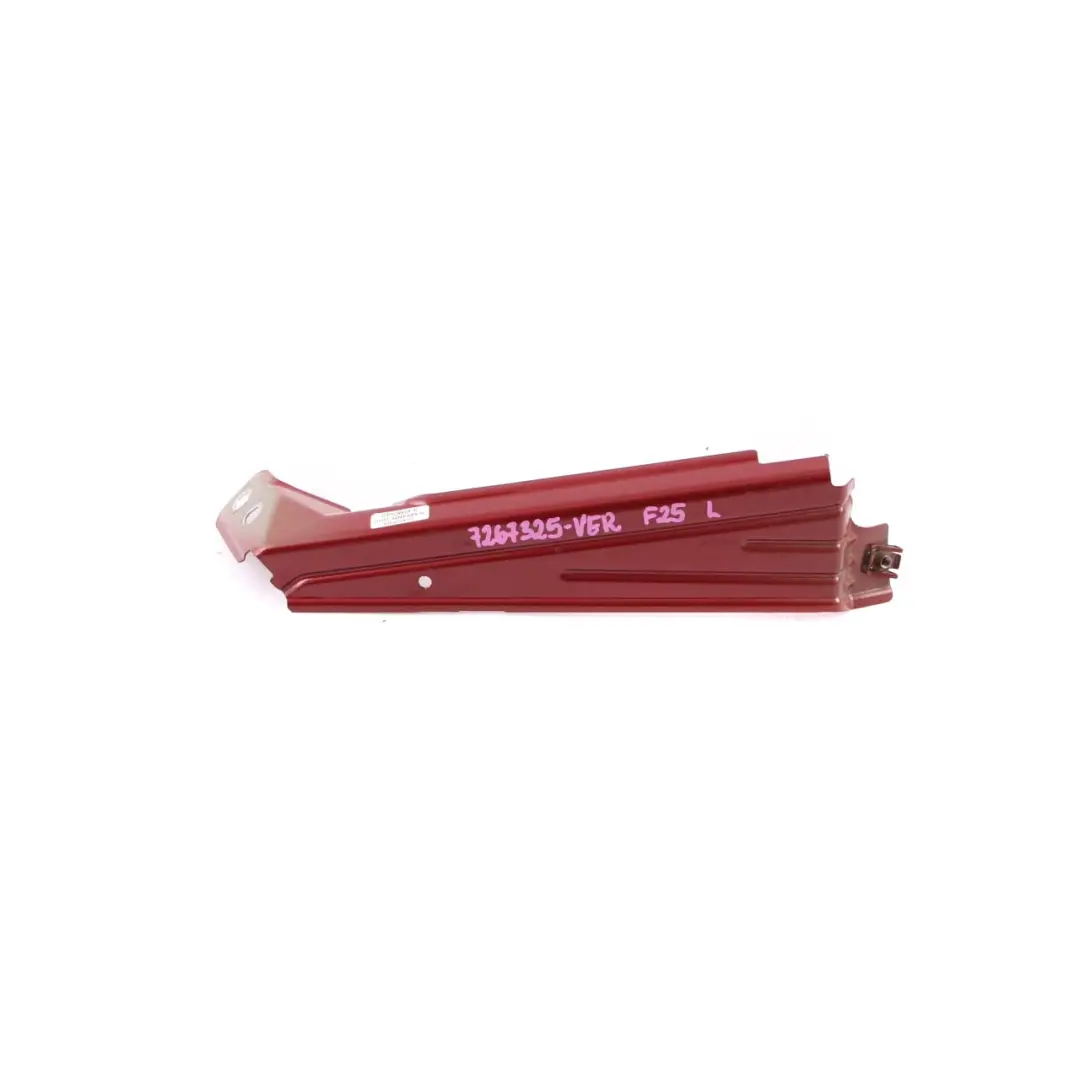 BMW X3 F25 Side Panel Bracket Holder Mount Front Left Bottom Vermilionrot Red - SKU 7267325-VER - Part number 7267325