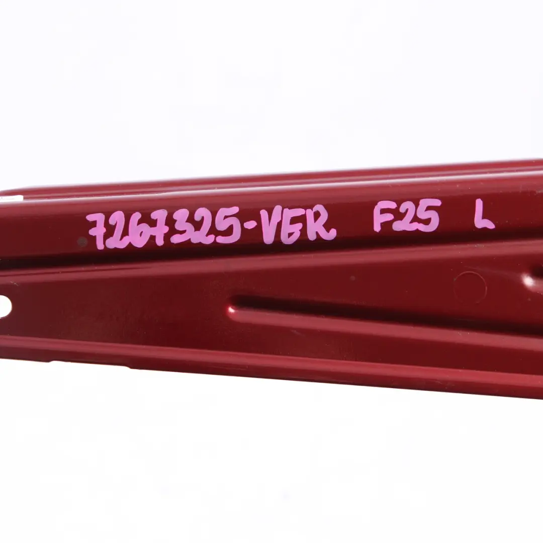 Wspornik Błotnika Przedni Lewy Dolny Vermilionrot Czerwony do BMW X3 F25 o numerze 7267325 BMW X3 F25 Wspornik Błotnika Przedni Lewy Dolny Vermilionrot Czerwony - SKU 7267325-VER - Numer Części 7267325