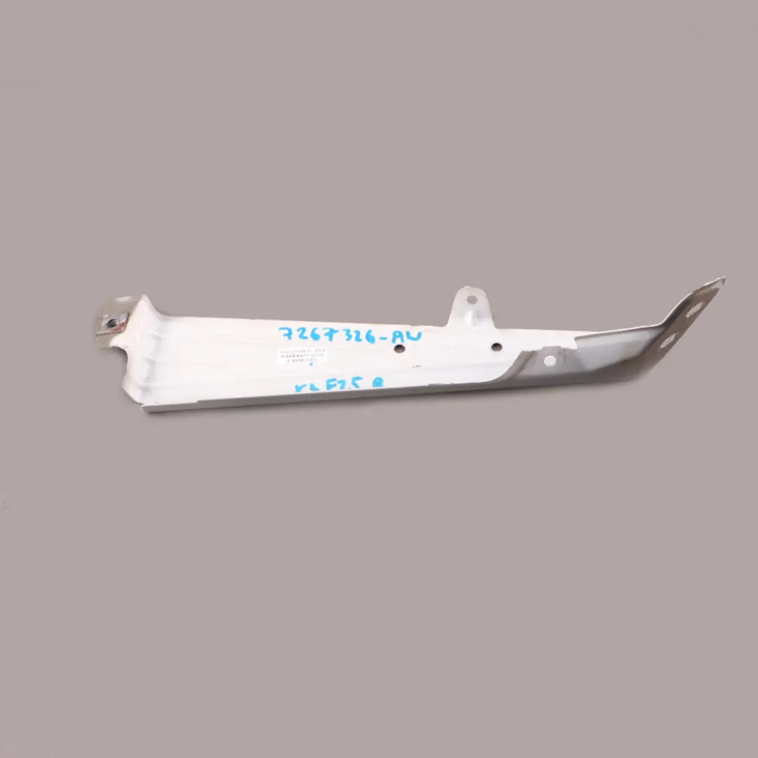 BMW X3 F25 Side Panel Fender Bracket Lower Front Right O/S Alpine White - 300 - SKU 7267326-AW - Part number 7267326