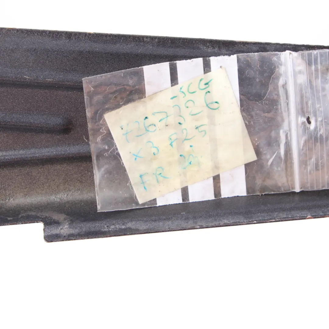 Side Panel Fender Bracket Lower Front Right O/S Space Grey - A52 to BMW X3 F25 with Part number 7267326 BMW X3 F25 Side Panel Fender Bracket Lower Front Right O/S Space Grey - A52 - SKU 7267326-SCG - Part number 7267326