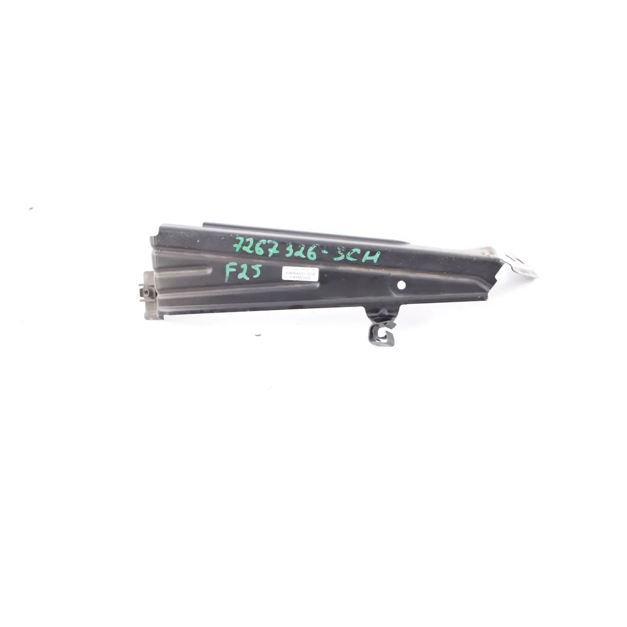 BMW X3 F25 Pannello laterale parafango staffa inferiore anteriore destra Nero