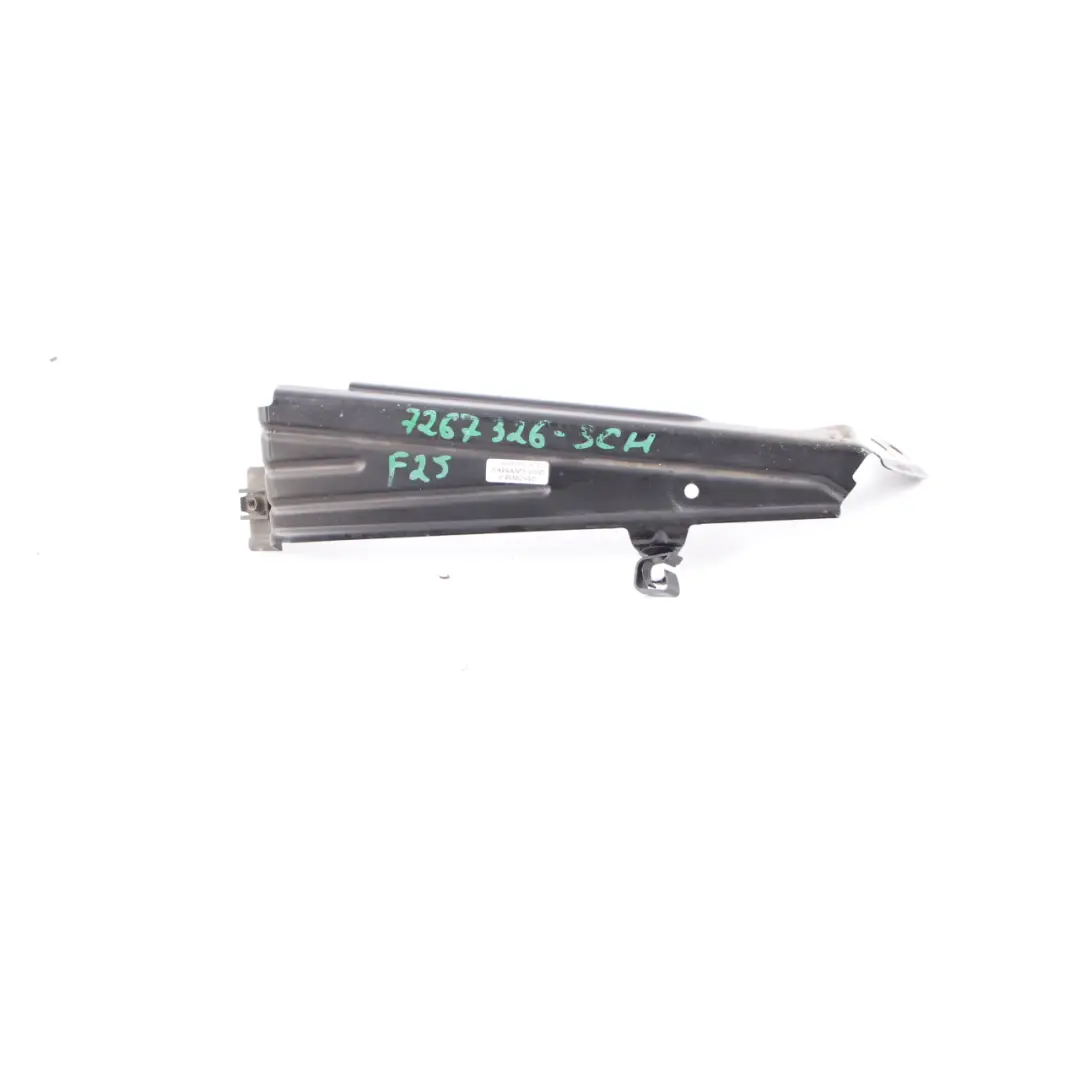 BMW X3 F25 Side Panel Fender Bracket Lower Front Right O/S Schwarz 2 Black - 668 - SKU 7267326-SCH - Part number 7267326