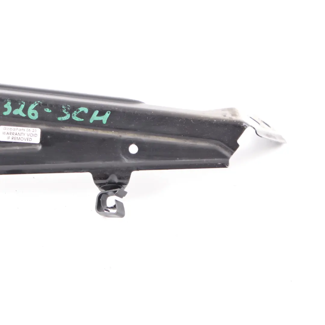 BMW X3 F25 Pannello laterale parafango staffa inferiore anteriore destra Nero - SKU 7267326-SCH - Numero di parte 7267326