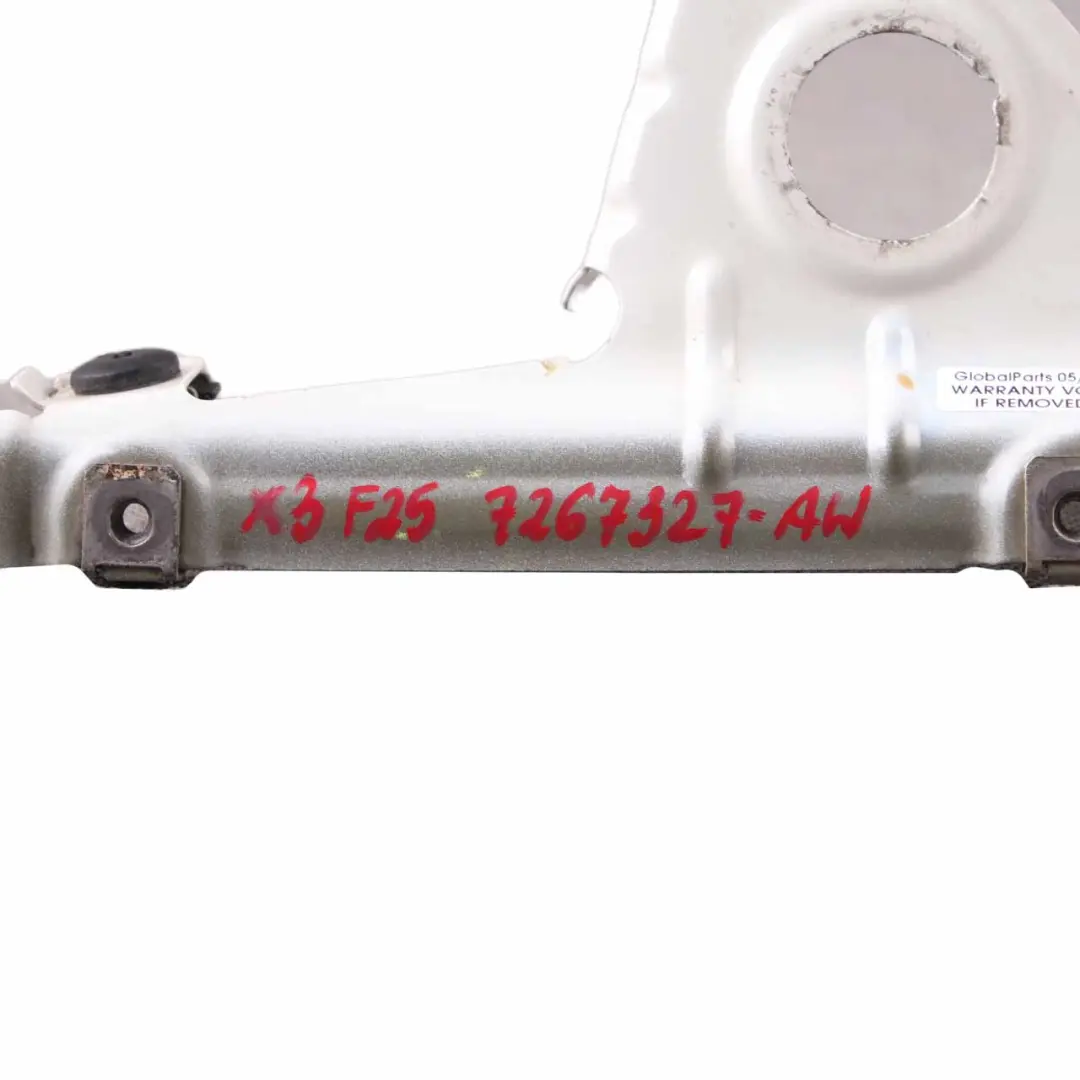 BMW X3 F25 Uchwyt Mocowania Błotnika Przedni Lewy Biały Alpejski - SKU 7267327-AW - Numer Części 7267327