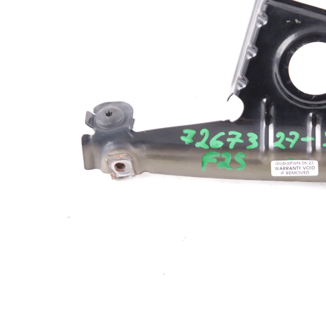 Headlight Fender Bracket Front Left N/S Holder Schwarz 2 668 to BMW X3 F25 with Part number 7267327 BMW X3 F25 Headlight Fender Bracket Front Left N/S Holder Schwarz 2 668 - SKU 7267327-SCH - Part number 7267327