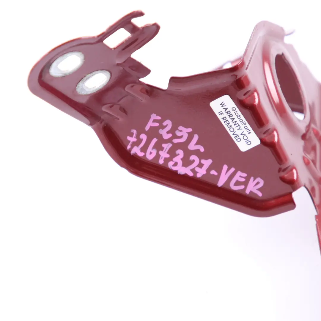 Headlight Bracket BMW F25 X3 Front Left N/S Holder Vermilionrot Red A82 to with Part number 7267327 Headlight Bracket BMW F25 X3 Front Left N/S Holder Vermilionrot Red A82 - SKU 7267327-VER - Part number 7267327