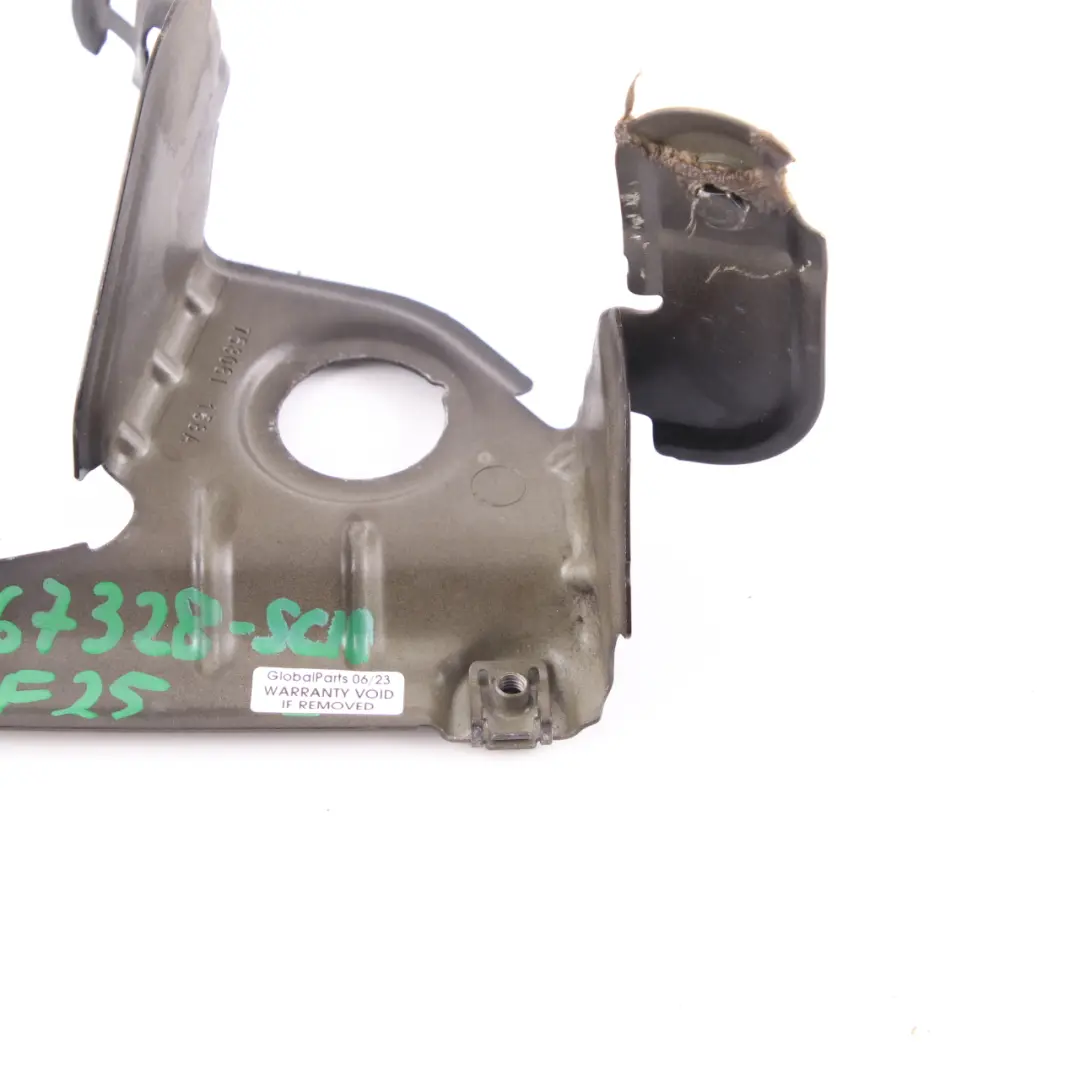 Soporte Faro Guardabarros Delantero Derecho Negro para BMW X3 F25 con número de pieza 7267328 BMW X3 F25 Soporte Faro Guardabarros Delantero Derecho Negro - SKU 7267328-SCH - Número de pieza 7267328