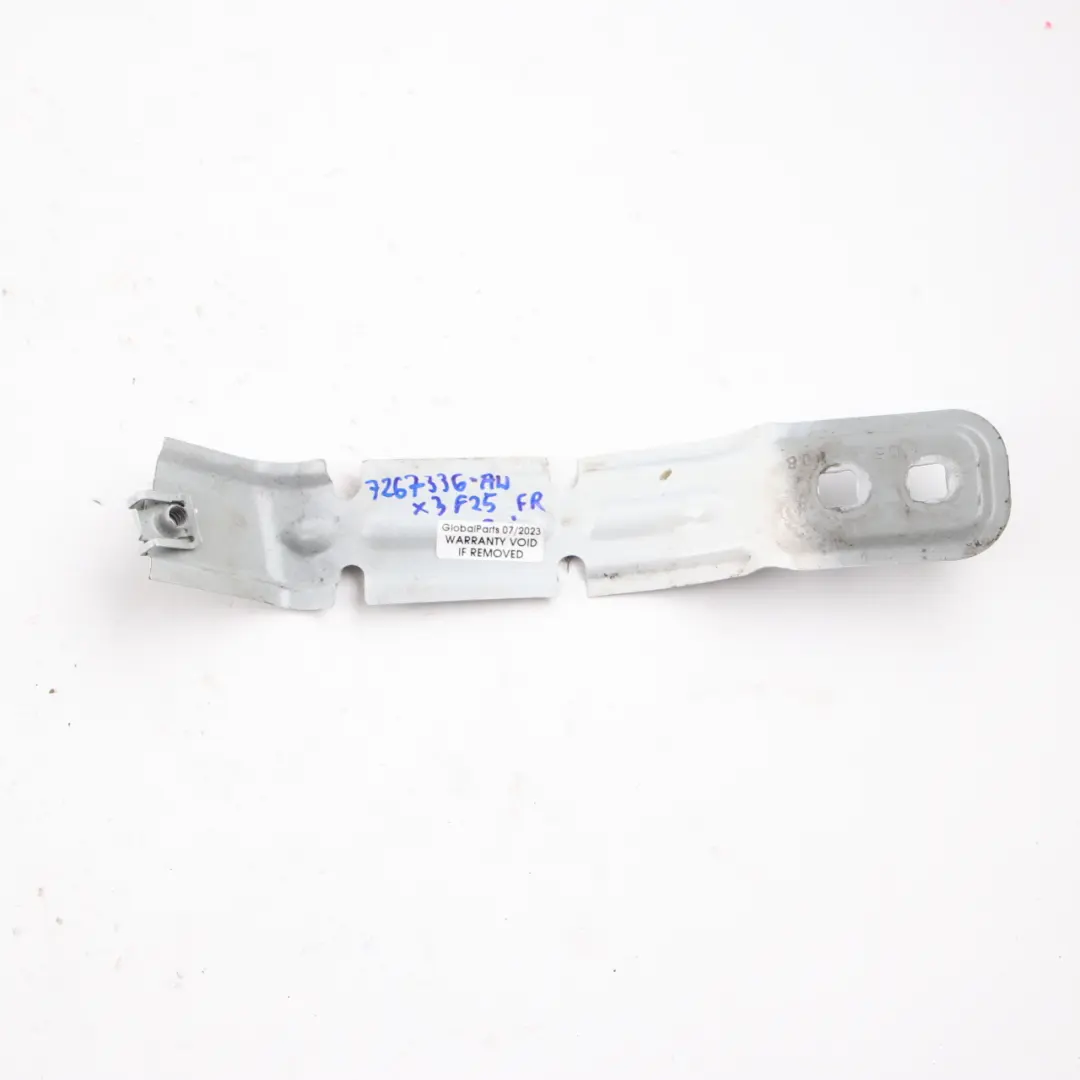 BMW F25 Pannello laterale parafango Supporto anteriore destro Alpinweiss Bianco - SKU 7267336-AW - Numero di parte 7267336
