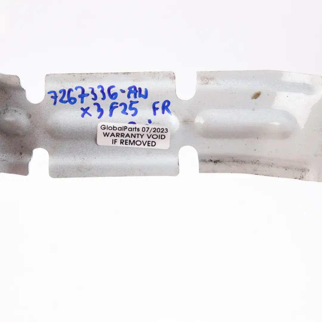 BMW X3 F25 Panneau latéral Support d'aile Avant Droit Alpinweiss Blanc 300 - SKU 7267336-AW - Numéro de pièce 7267336
