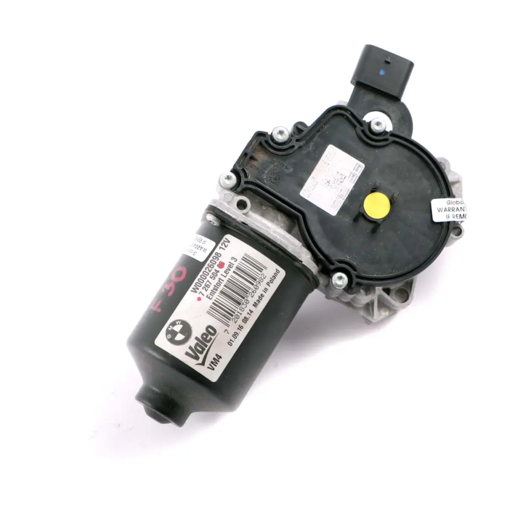BMW F30 Front Windscreen Windshield Wiper Motor Valeo W000026098 - SKU 7267504 - Part number 7200536